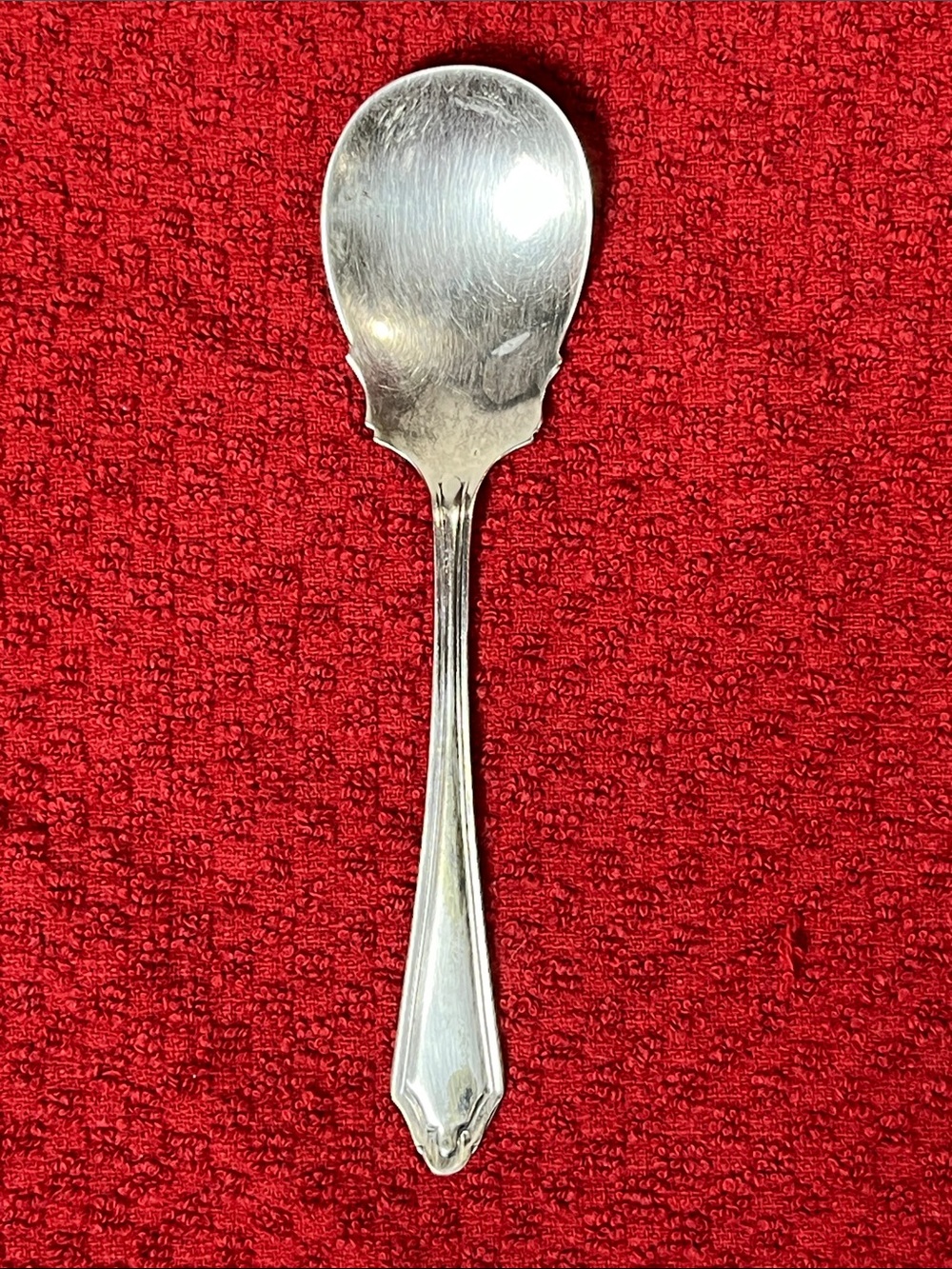 Vintage Sheffield Silver-Plate Sugar/Jam/Child Spoon